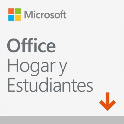 Office Hogar y Estudiantes 2019 Microsoft 79G-05210  Windows 1PC Plurilingüe