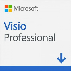 Visio Professional 2019 Microsoft D87-07425 Código ESD 1PC Plurilingüe